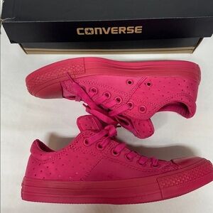 Converse Fuchsia Low-Top Sneakers